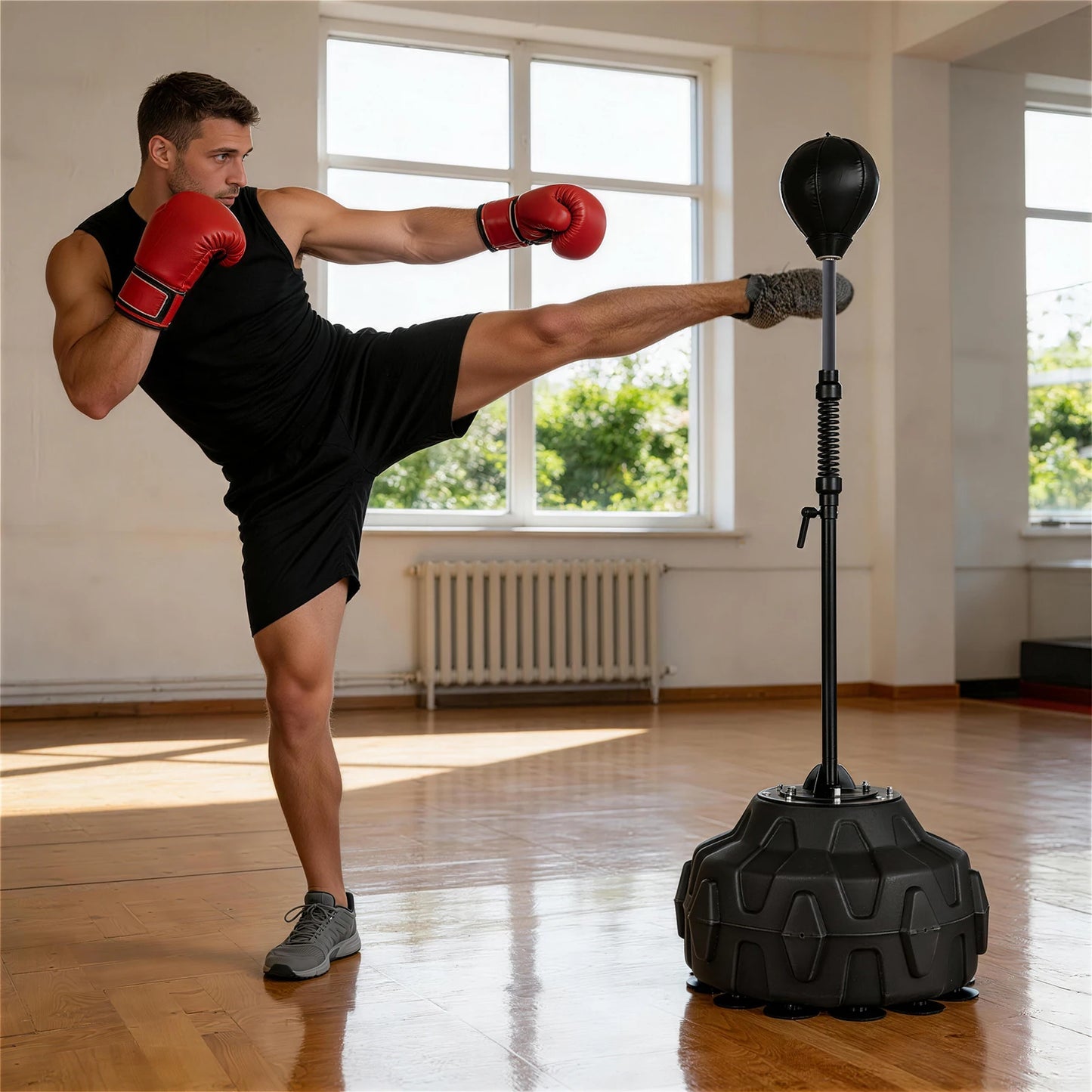 Reflex Boxing Punching Bag With Stand