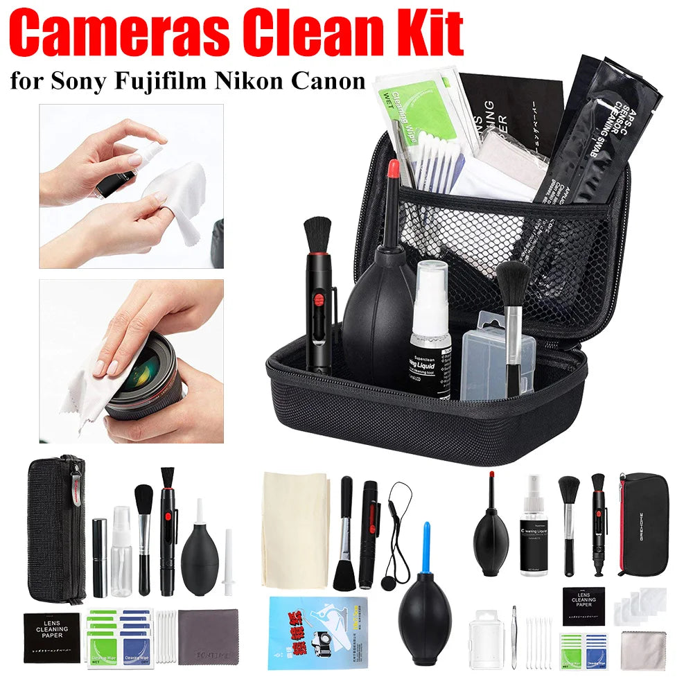 APWIKOGER DSLR Lens Cleaner Kit 47Pcs Sensor Cleaning