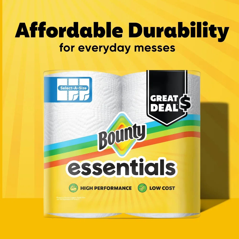 Select-A-Size Paper Towels 6 Double Rolls 108 Sheets Per Roll White