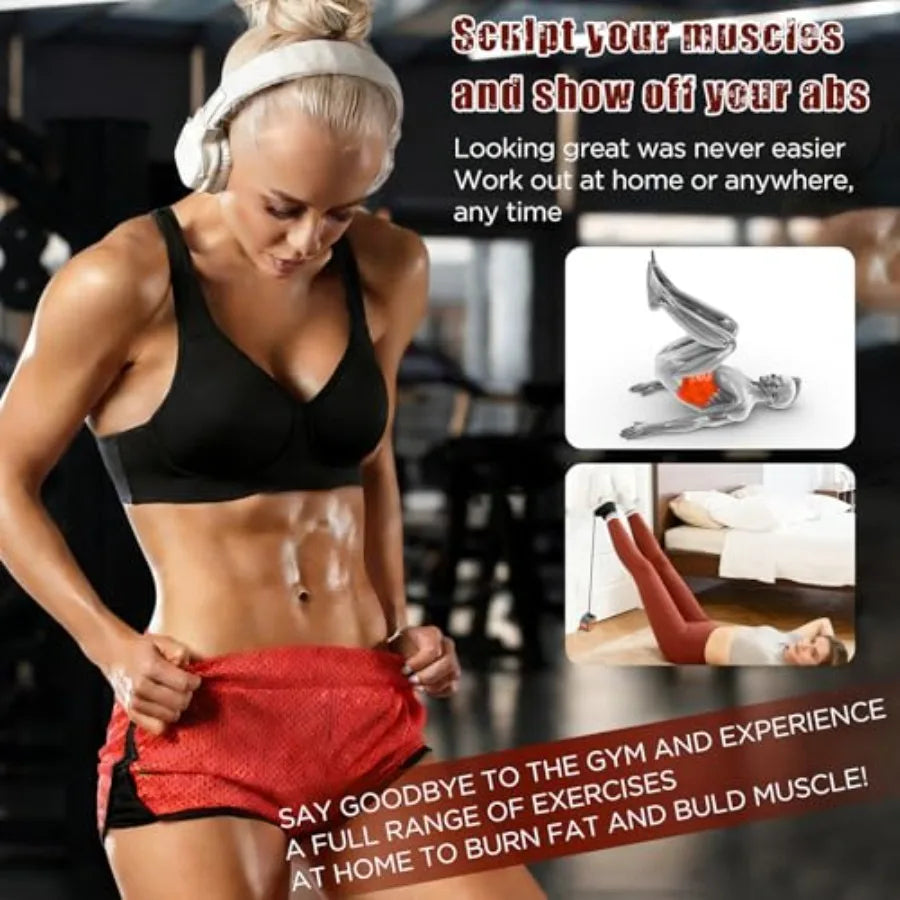 Resistance Bands With Fitness Bar Power Pump System