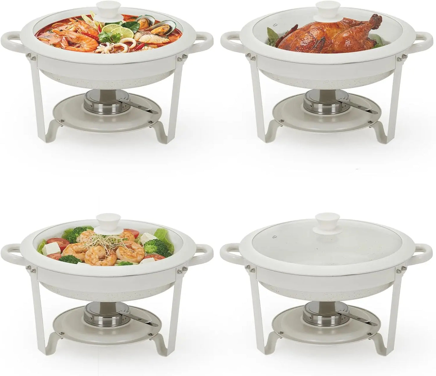 HiMISS Chafing Dishes Stainless Steel Buffet Warmer