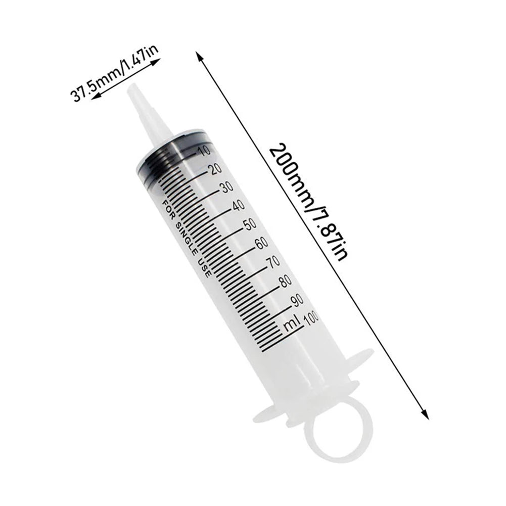 Alloet Plastic Syringe Reusable Pump For Pet Feeding