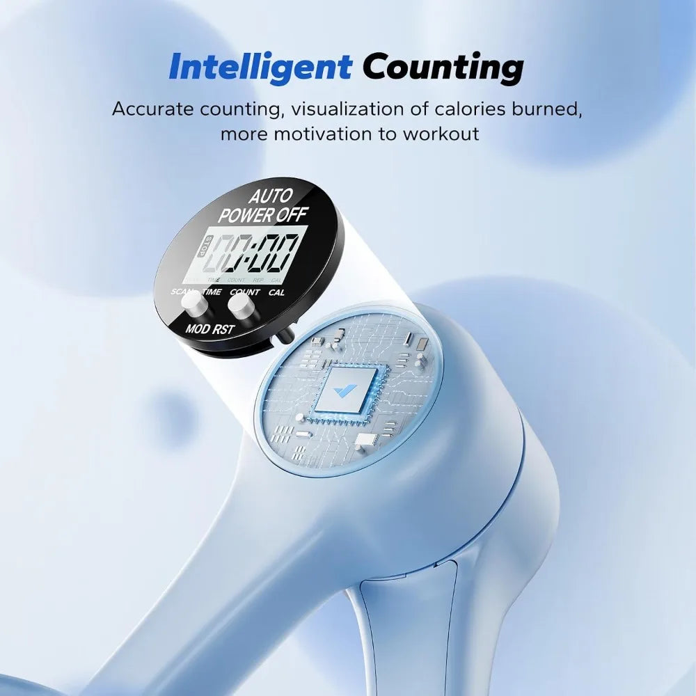 Thigh Trainer With Display Counter For Pelvic Floor Exercise