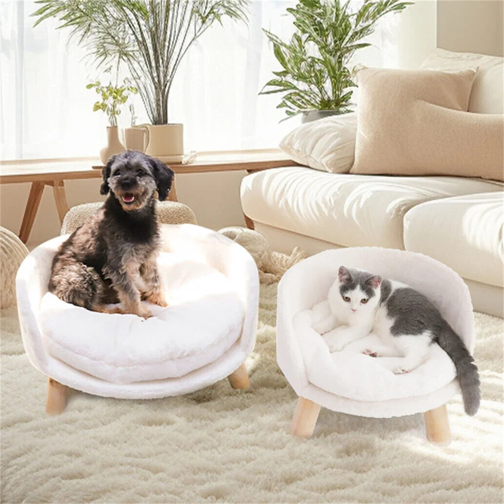 BORWART Elevated Pet Bed Sofa For Dogs And Cats