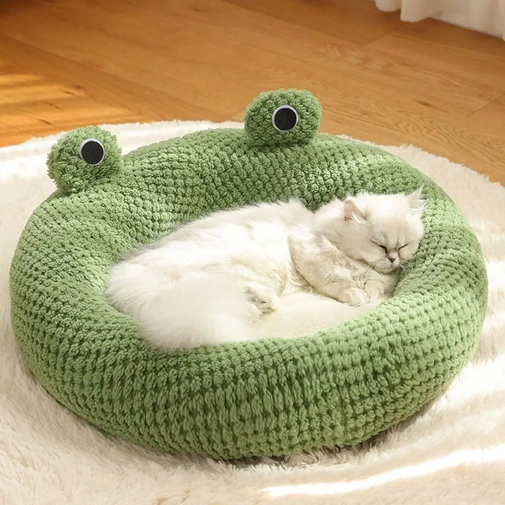 Breathable Plush Pet Bed For Cats And Dogs