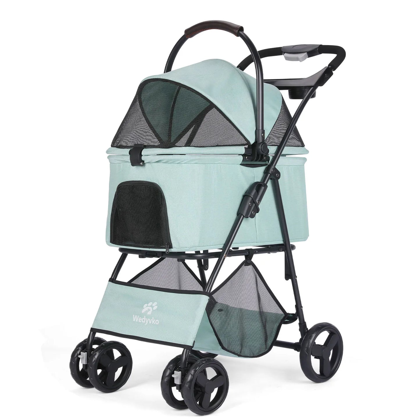 3 In 1 Pet Stroller With Removable Carrier