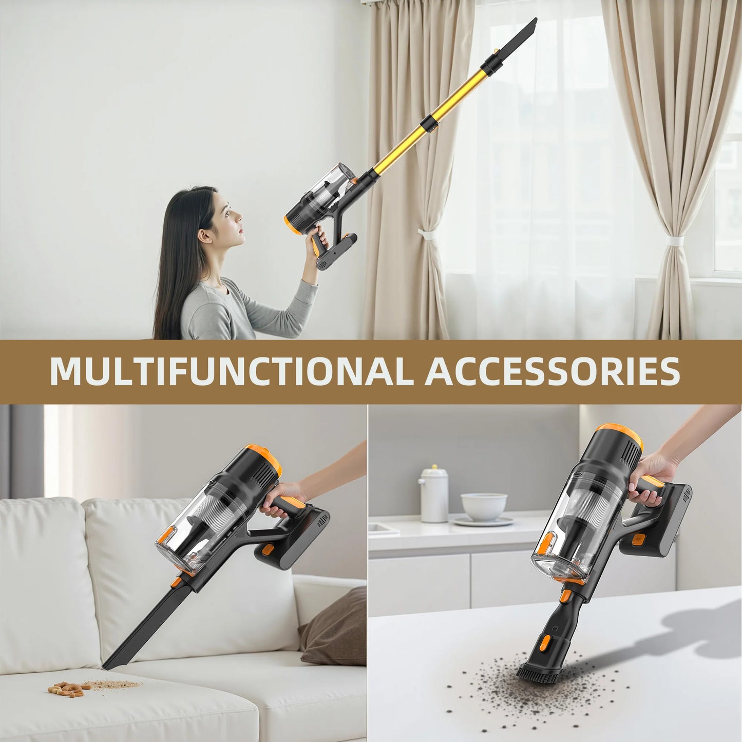 Blossom Cordless Handheld Vacuum 550W Motor