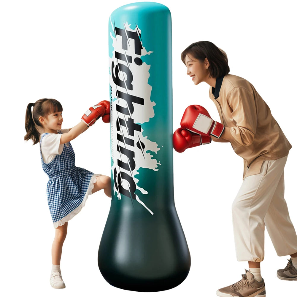 ALIILEE Inflatable Punching Bag For Boxing Training