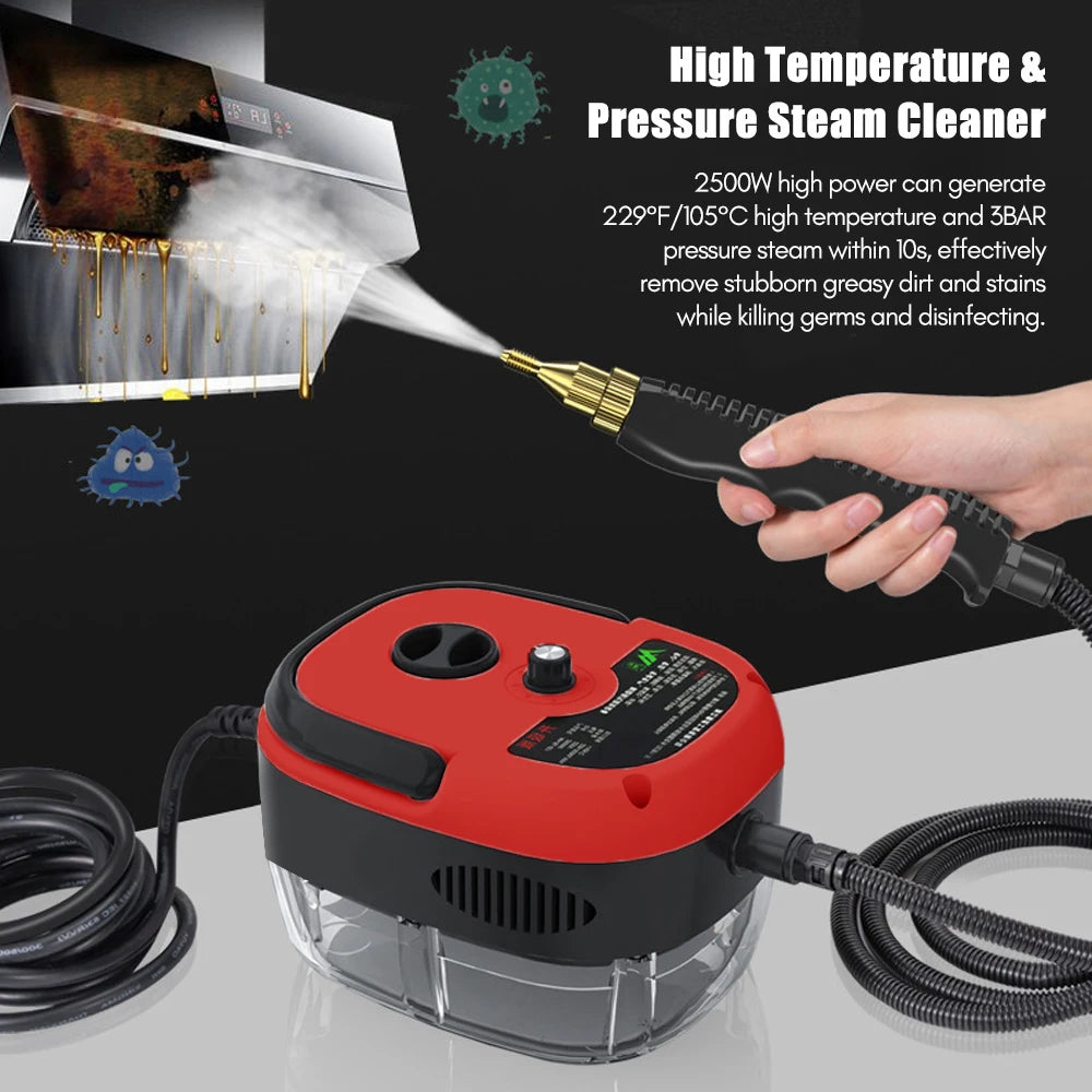 Romellar Portable Steam Cleaner For Car And Home