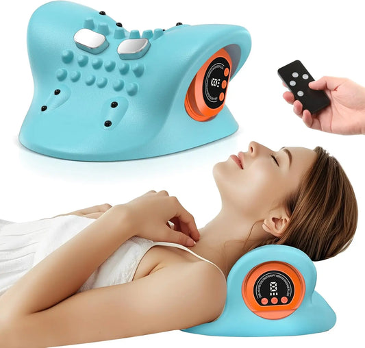 Rechargeable Portable Neck Massager 3In1 Shiatsu Heat
