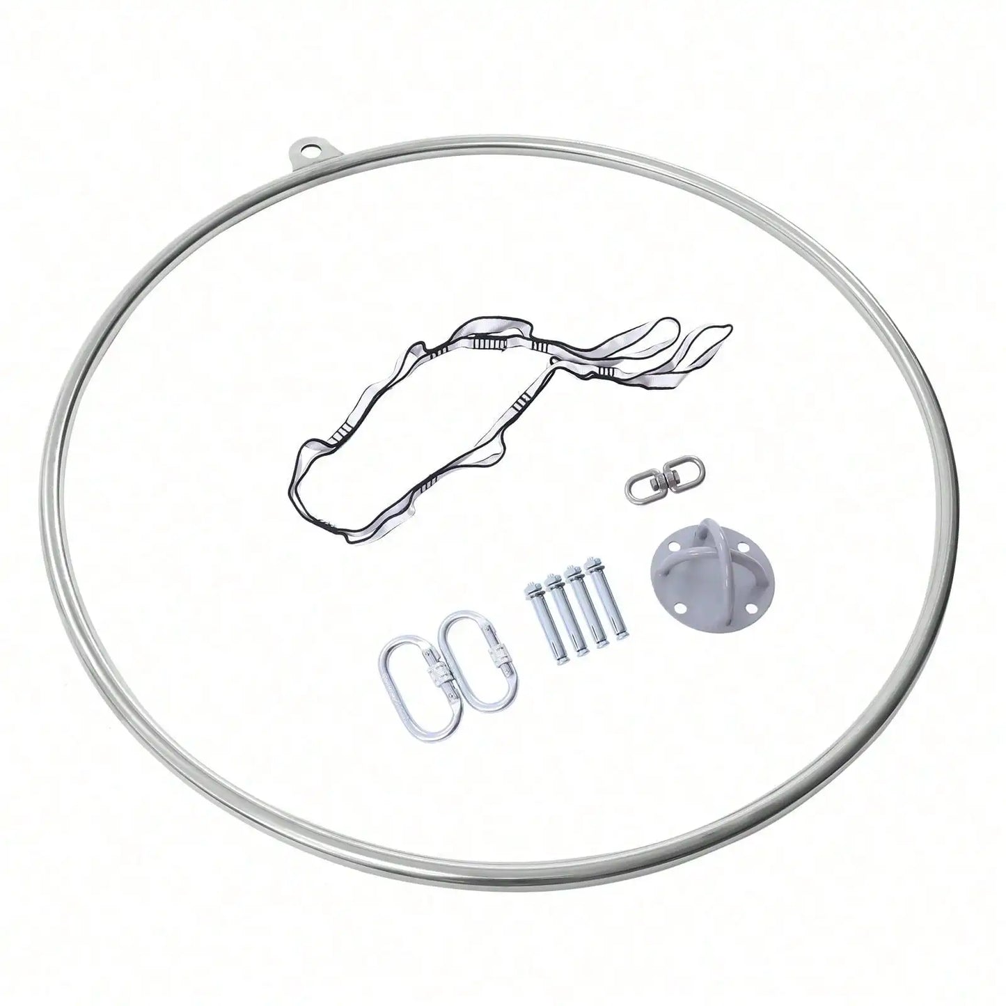 Aerial Lyra Hoop Stainless Steel Gymnastic Ring 350Kg