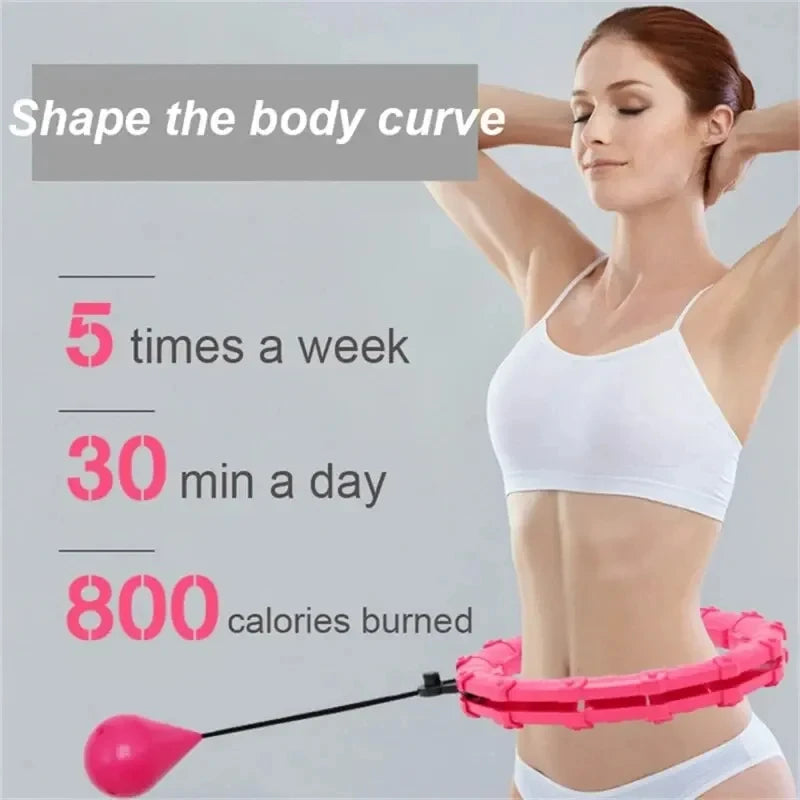 Smart Weighted Hula Hoop for Adults and Beginners