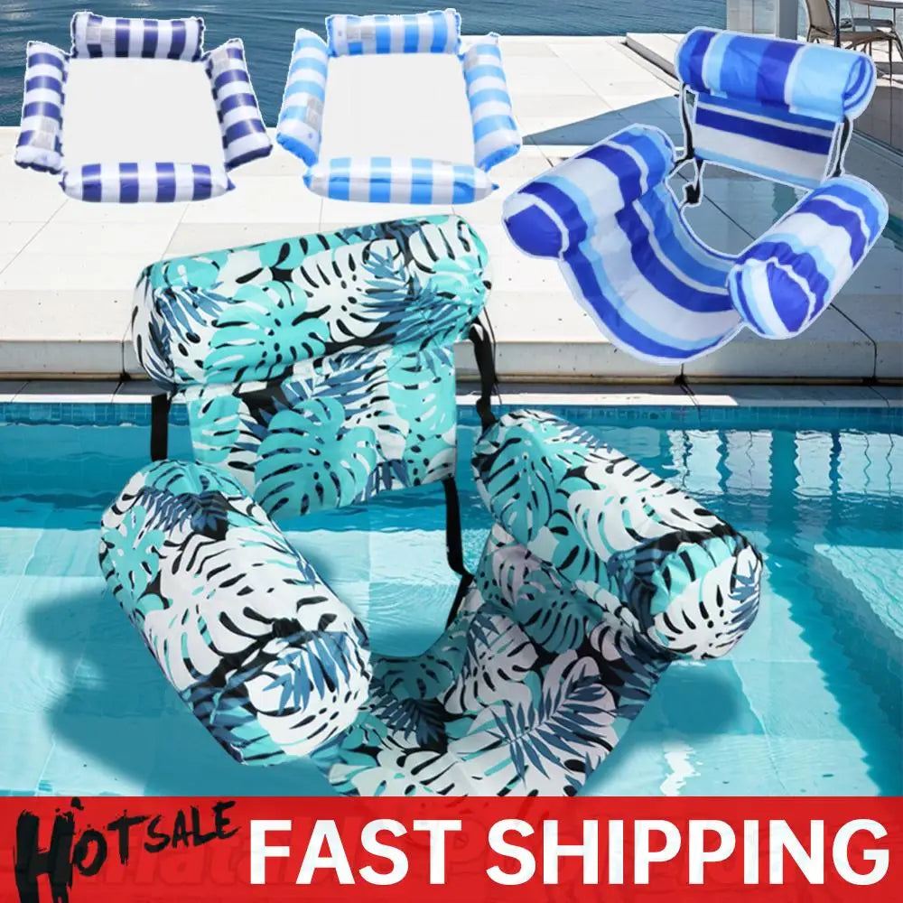 APWIKOGER PVC Pool Float Lounger Chair