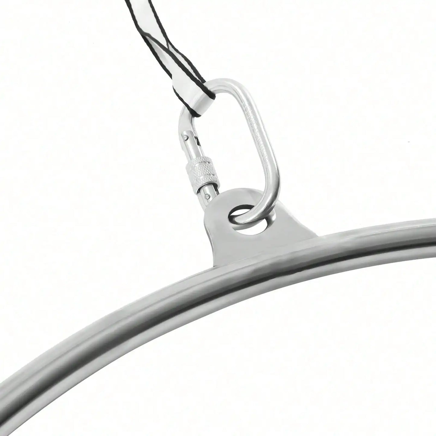 Aerial Lyra Hoop Stainless Steel Gymnastic Ring 350Kg