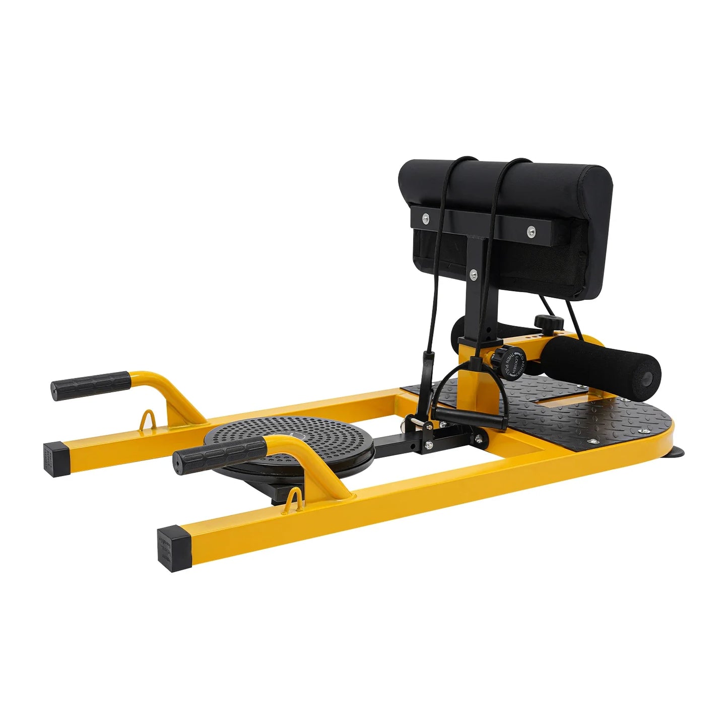 Deep Squat Trainer With Adjustable Back Support And Leg Hook