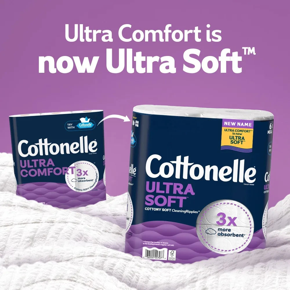 Ultra Soft 2Ply Toilet Paper Bath Tissue