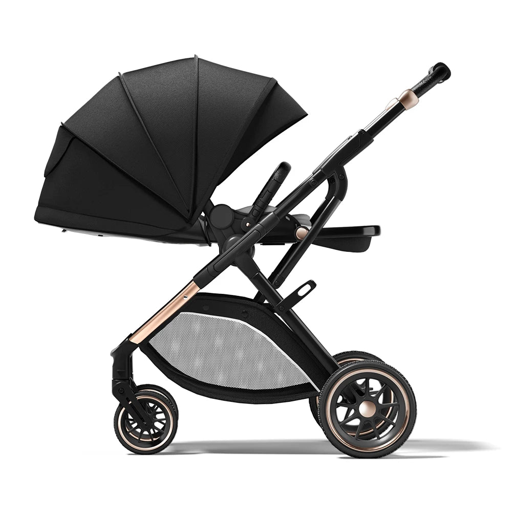2026 New Arrival Convertible Baby Stroller For Toddler Newborn High Landscape Baby Pushchair With Reversible Seat