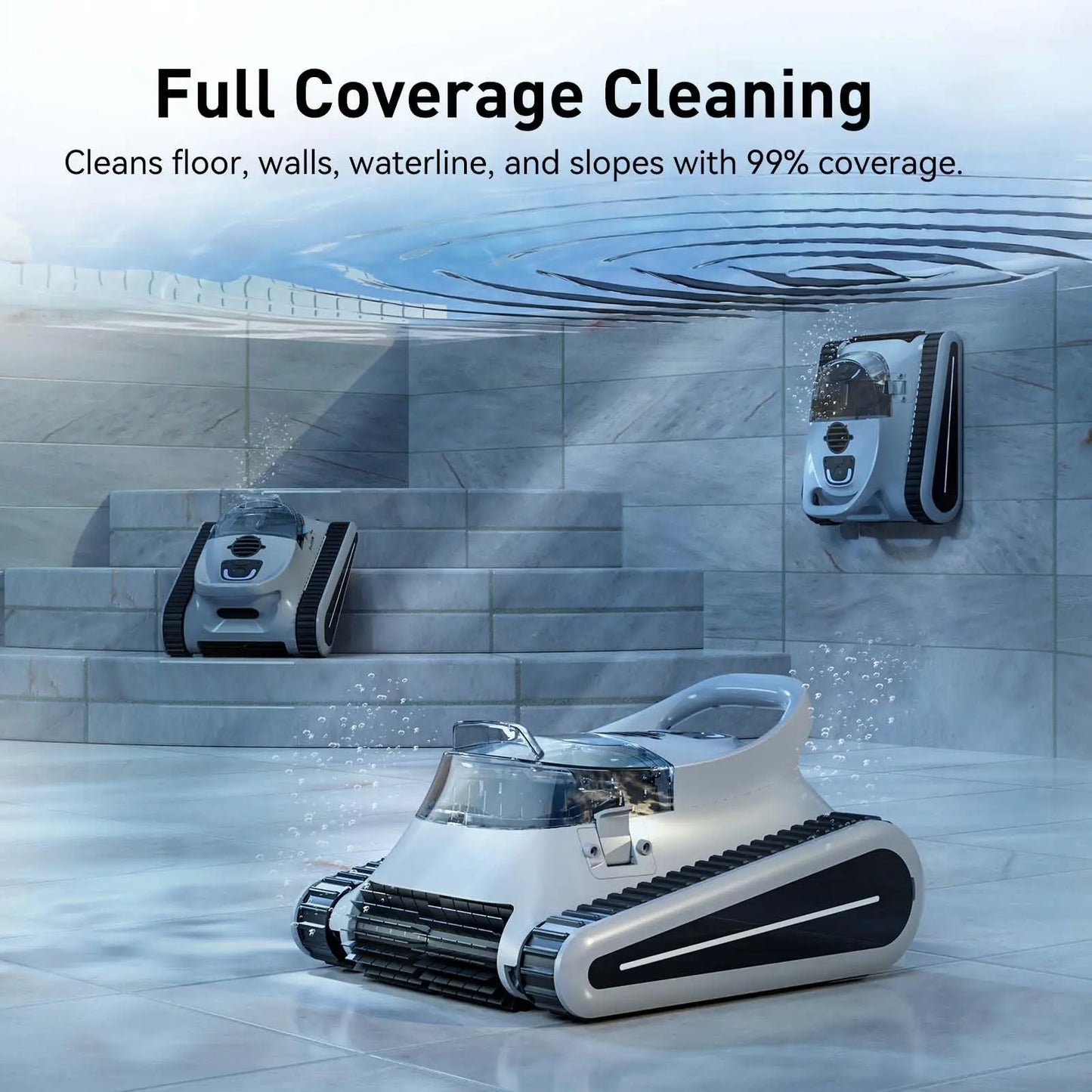 Seauto Crab Pro Cordless Robotic Pool Cleaner
