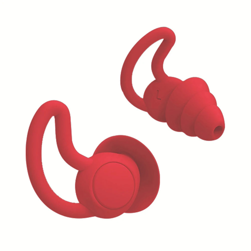 RZAHUAHU Silicone Earplugs Waterproof For Sleep And Swim