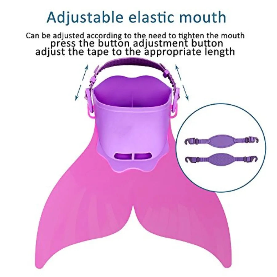 Adjustable Mermaid Swim Fin for Training