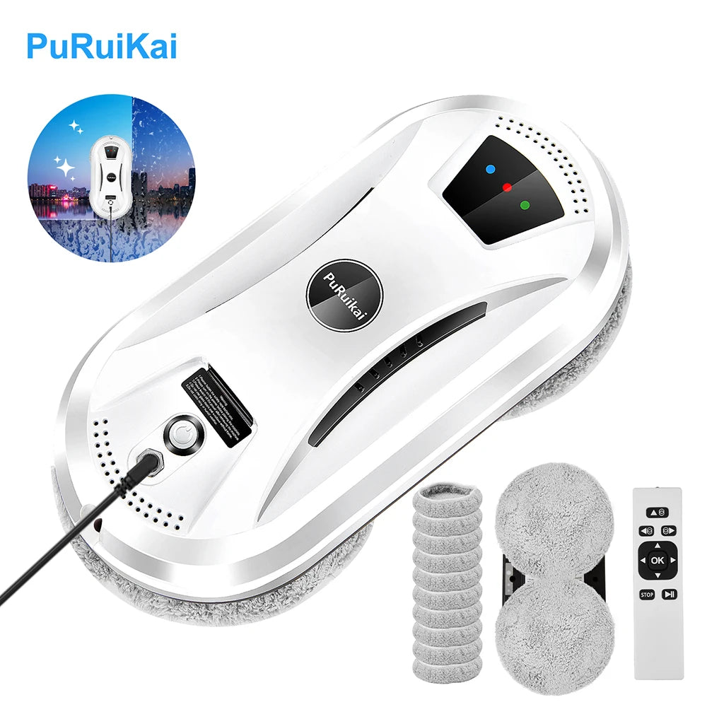 PuRuikai Ultra Thin Window Cleaning Robot Remote Control