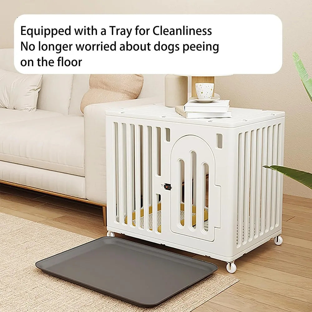 Wheeled Chew Resistant Pet House For Dogs