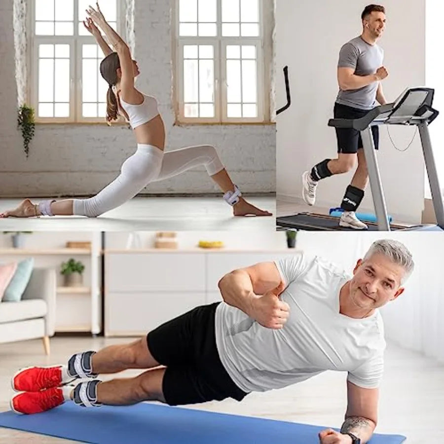 Adjustable Ankle Weights Neoprene For Walking And Therapy