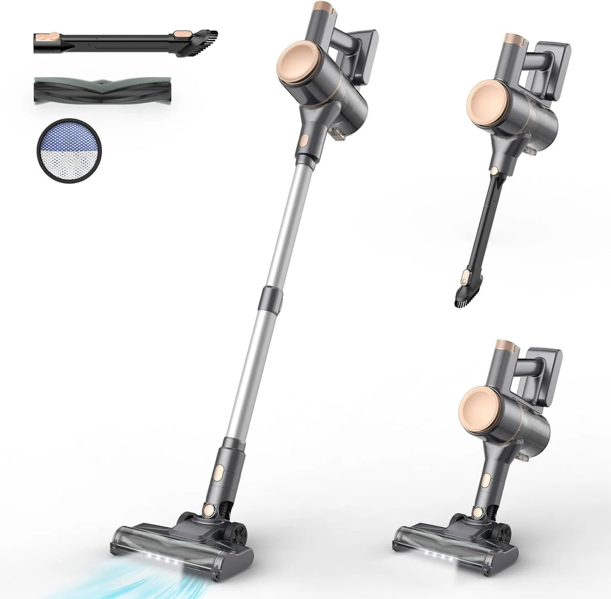 Vastorm Lightweight Cordless Stick Vacuum With HEPA Filter