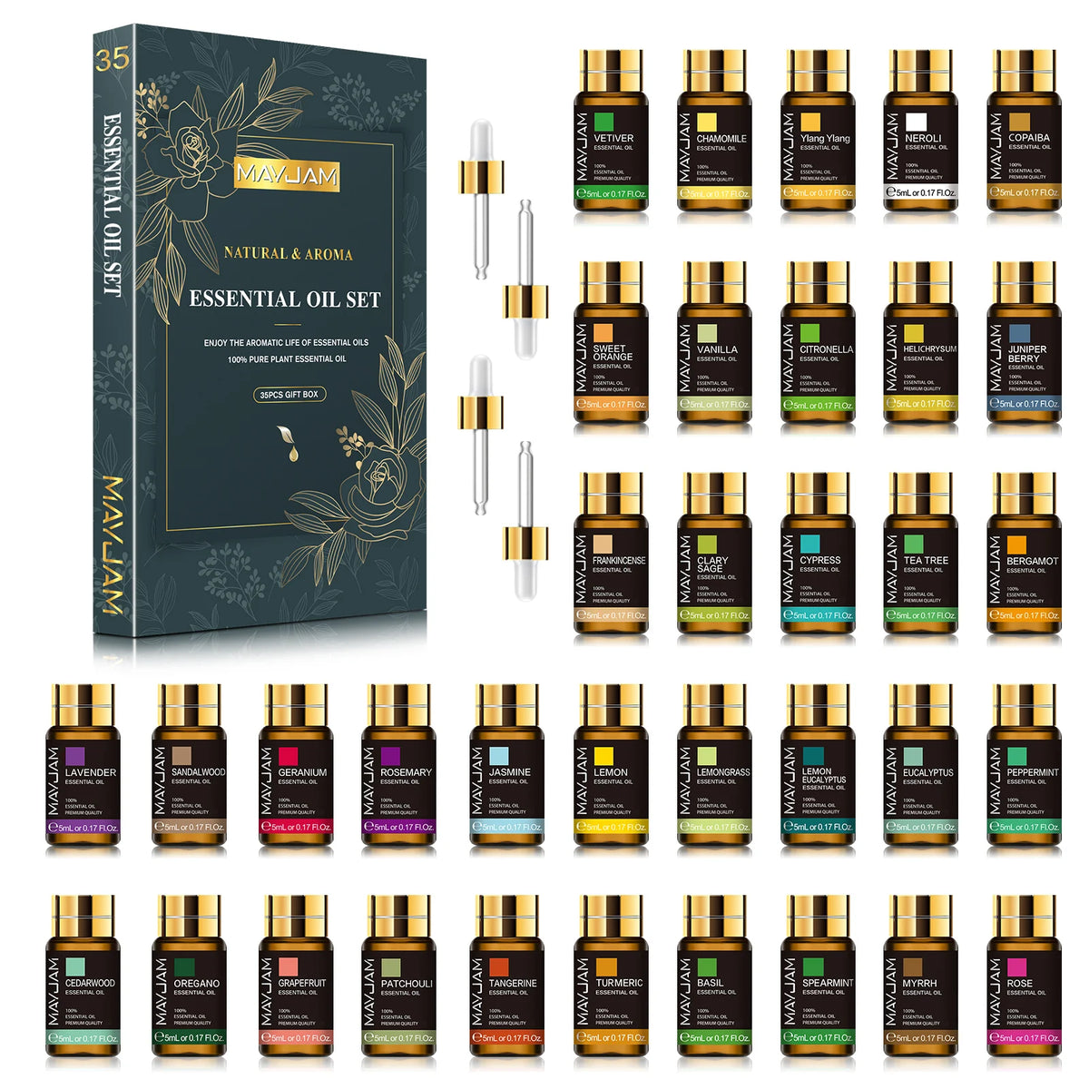 Mayjam Aromatherapy Essential Oil Set