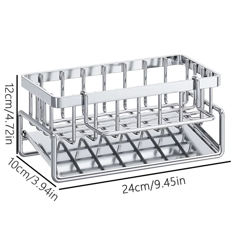 Stainless Steel Kitchen Sink Organizer Rack