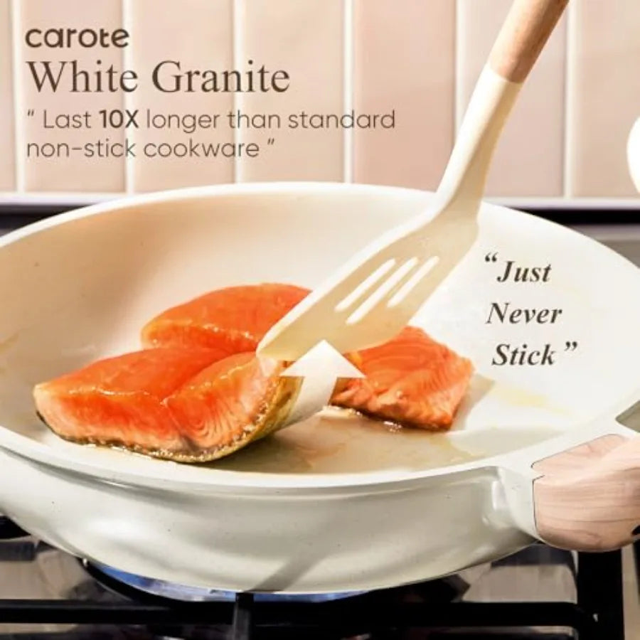 Nonstick Pots and Pans Cookware Set With Utensils