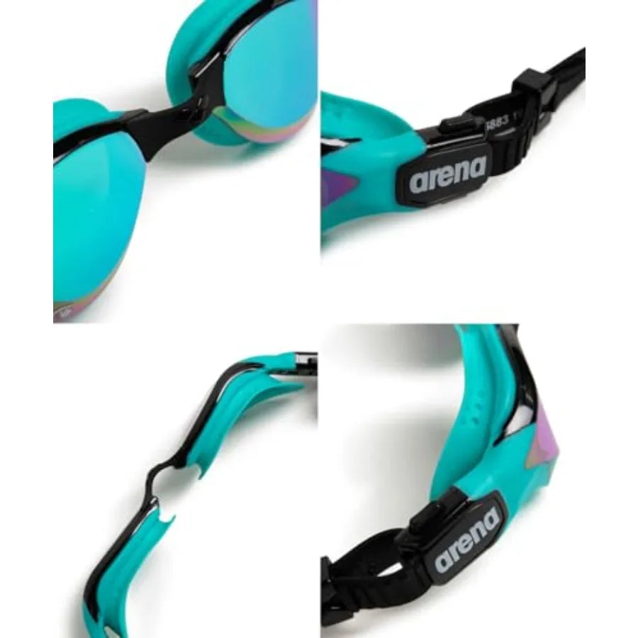 Triathlon Swimming Goggles With Anti Fog Polycarbonate Lenses