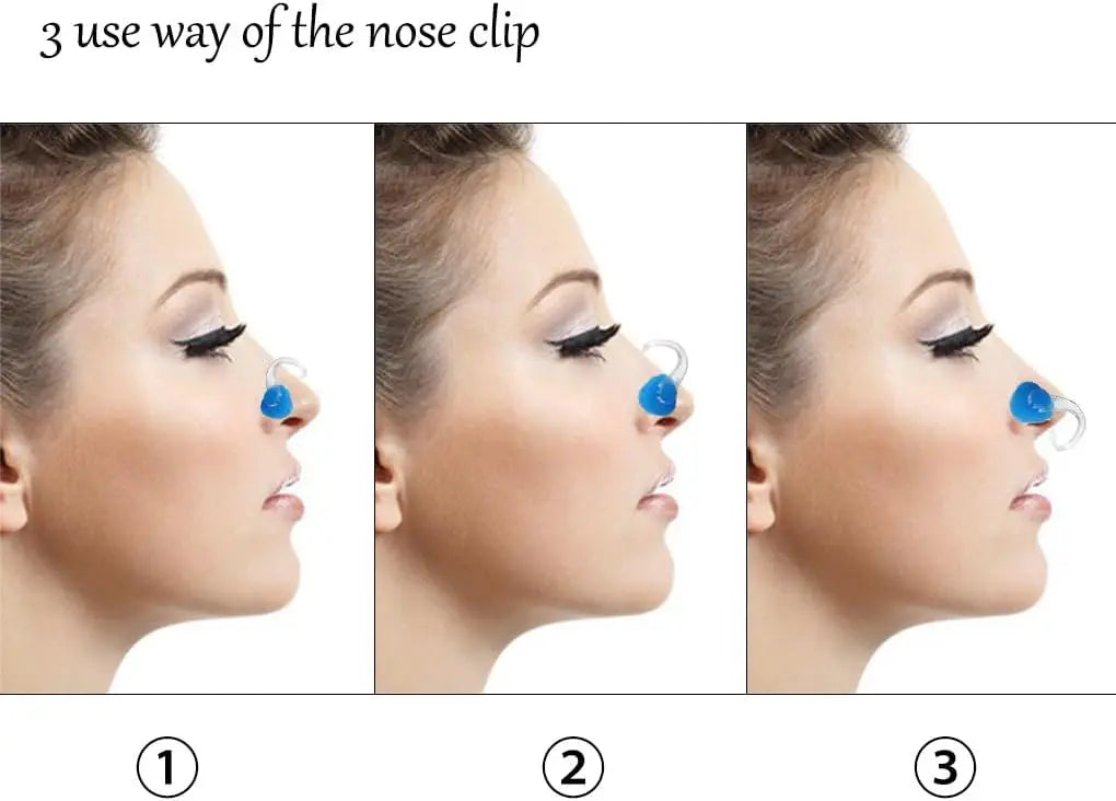 Silicone Swimming Nose Clips 12 Pack For Adults And Kids