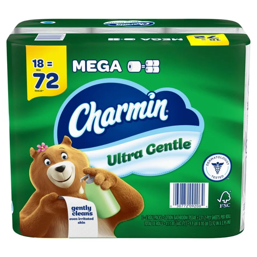 Ultra Gentle Toilet Paper Mega Rolls