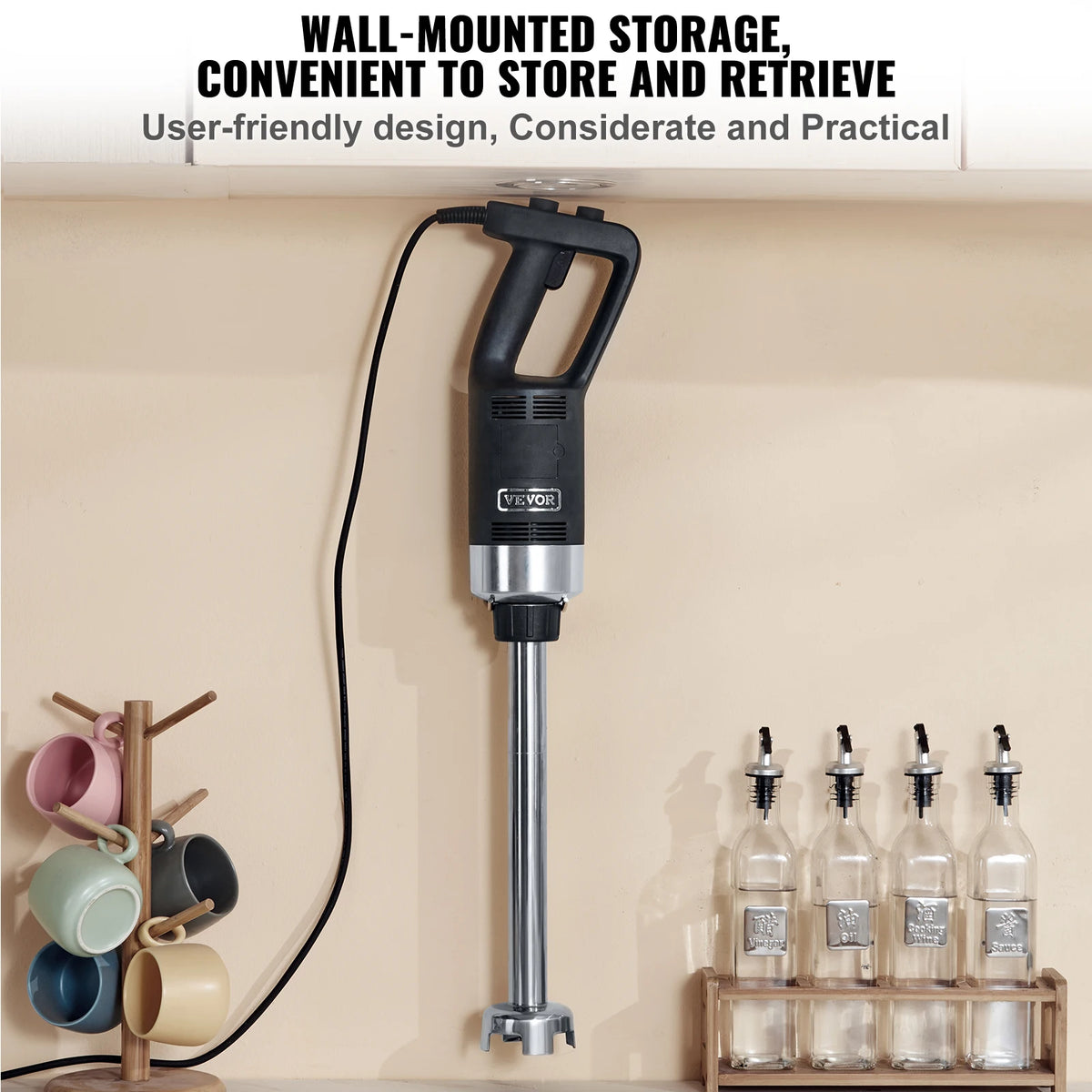SucceBuy Commercial 500 Watt Immersion Blender