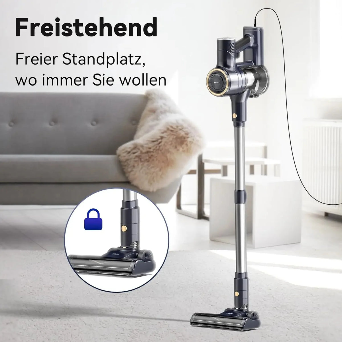 Inse I8 Corded Stick Vacuum Cleaner 6 In 1 Powerful Handheld