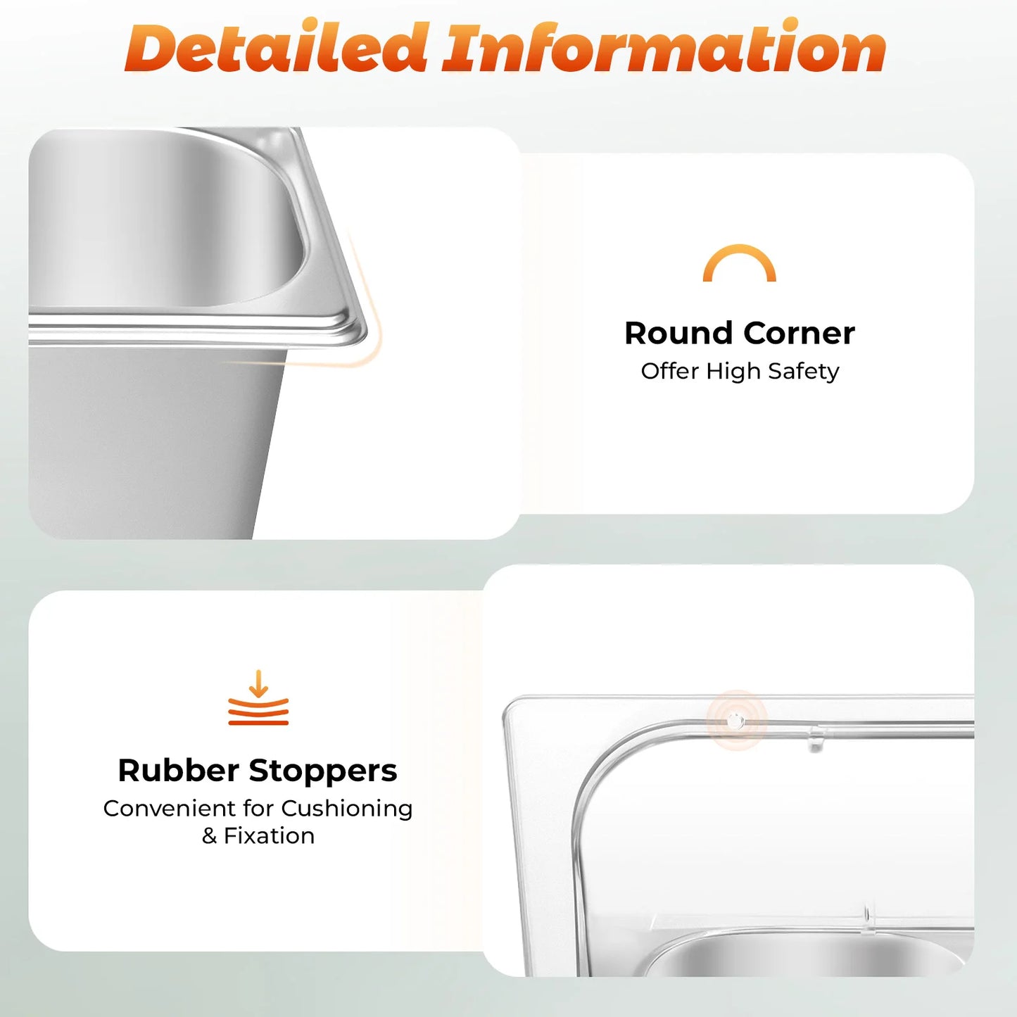 Bymaocar Six Pan Countertop Condiment Dispenser