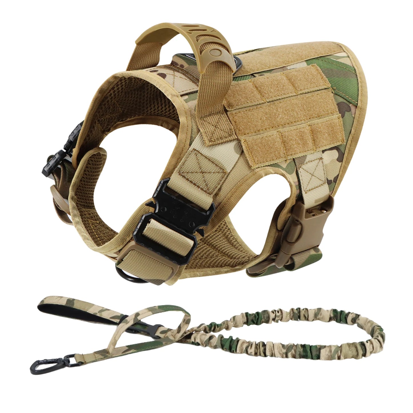 Dog Harness And Leash Set For Training Walks
