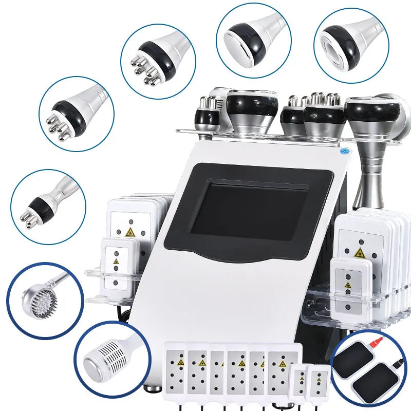 Amilibeauty 9 In 1 Cavitation Vacuum Slimming Machine