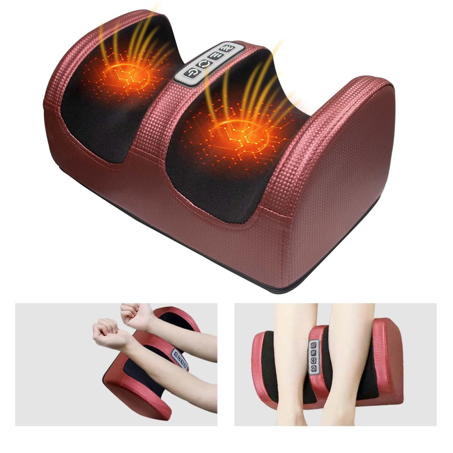 Foot Massager Kneading Machine With Heating