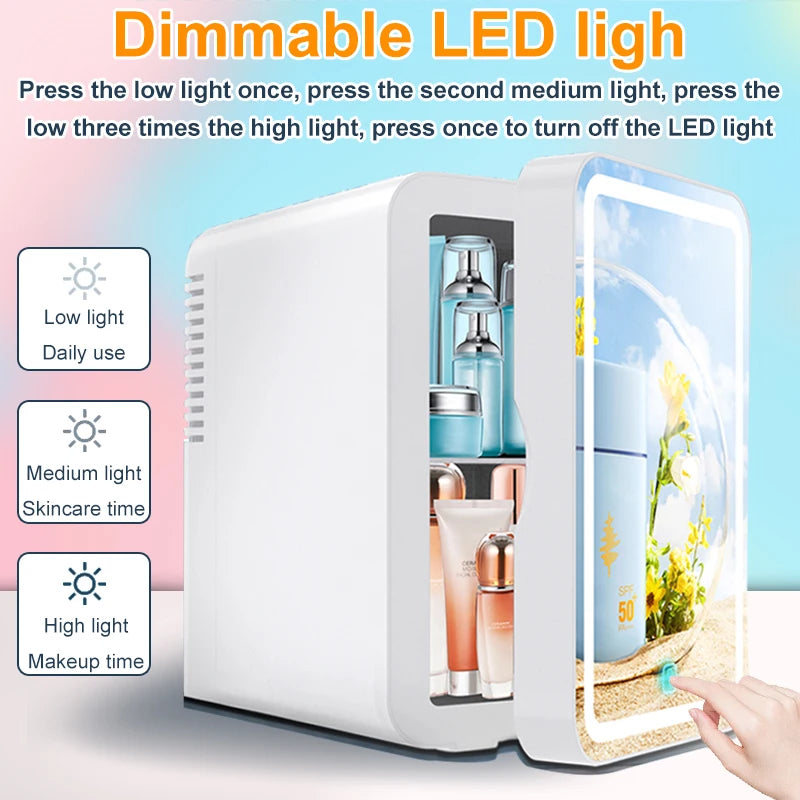 Cooseon 6L Portable Beauty Refrigerator For Cosmetics