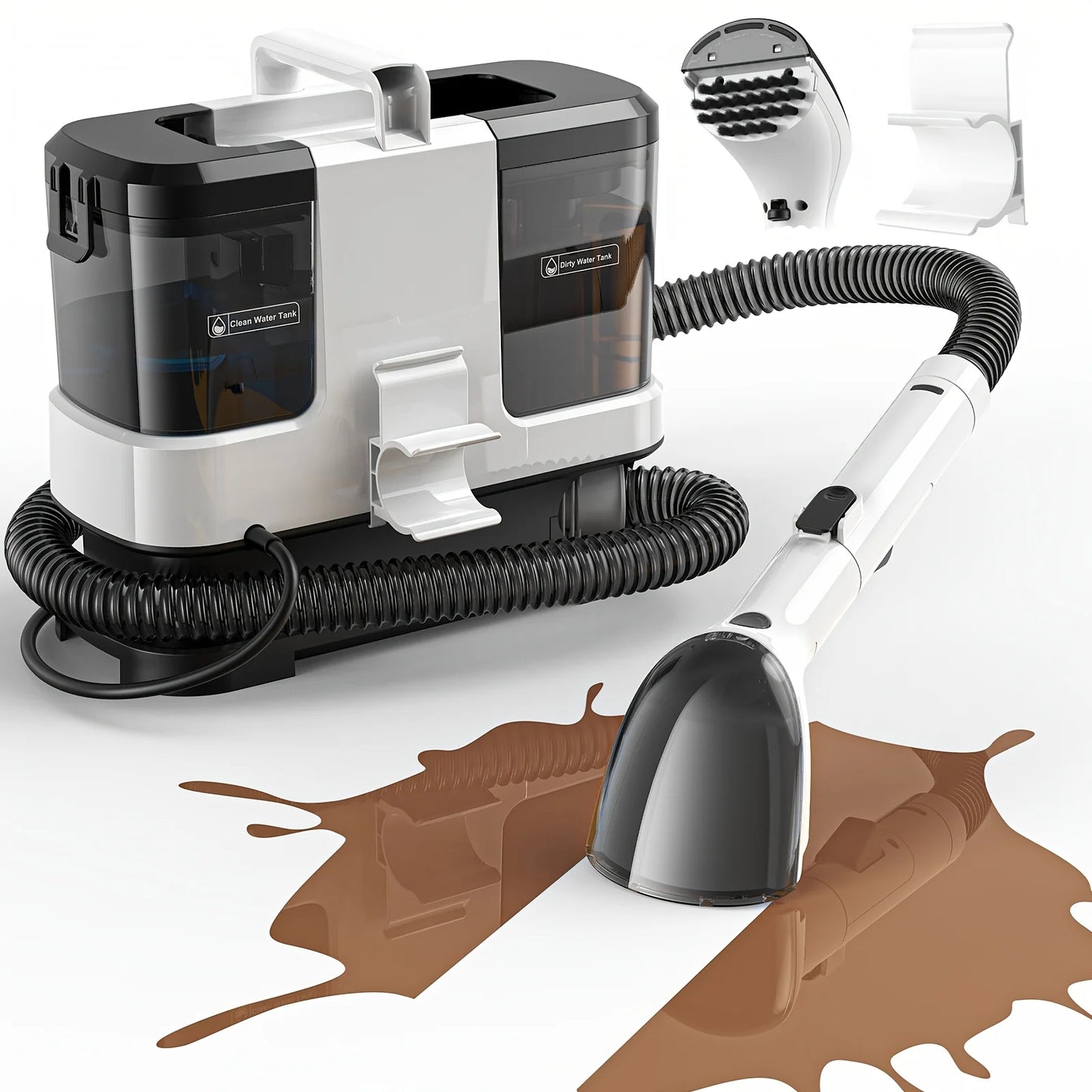 Lubluelu V2 Portable Carpet Upholstery Cleaner