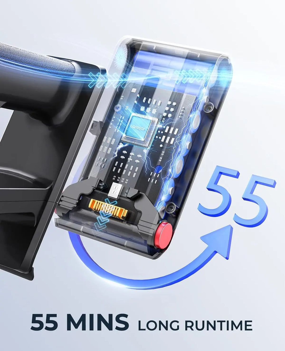 Laresar Elite 8 Cordless Vacuum With Touch Screen