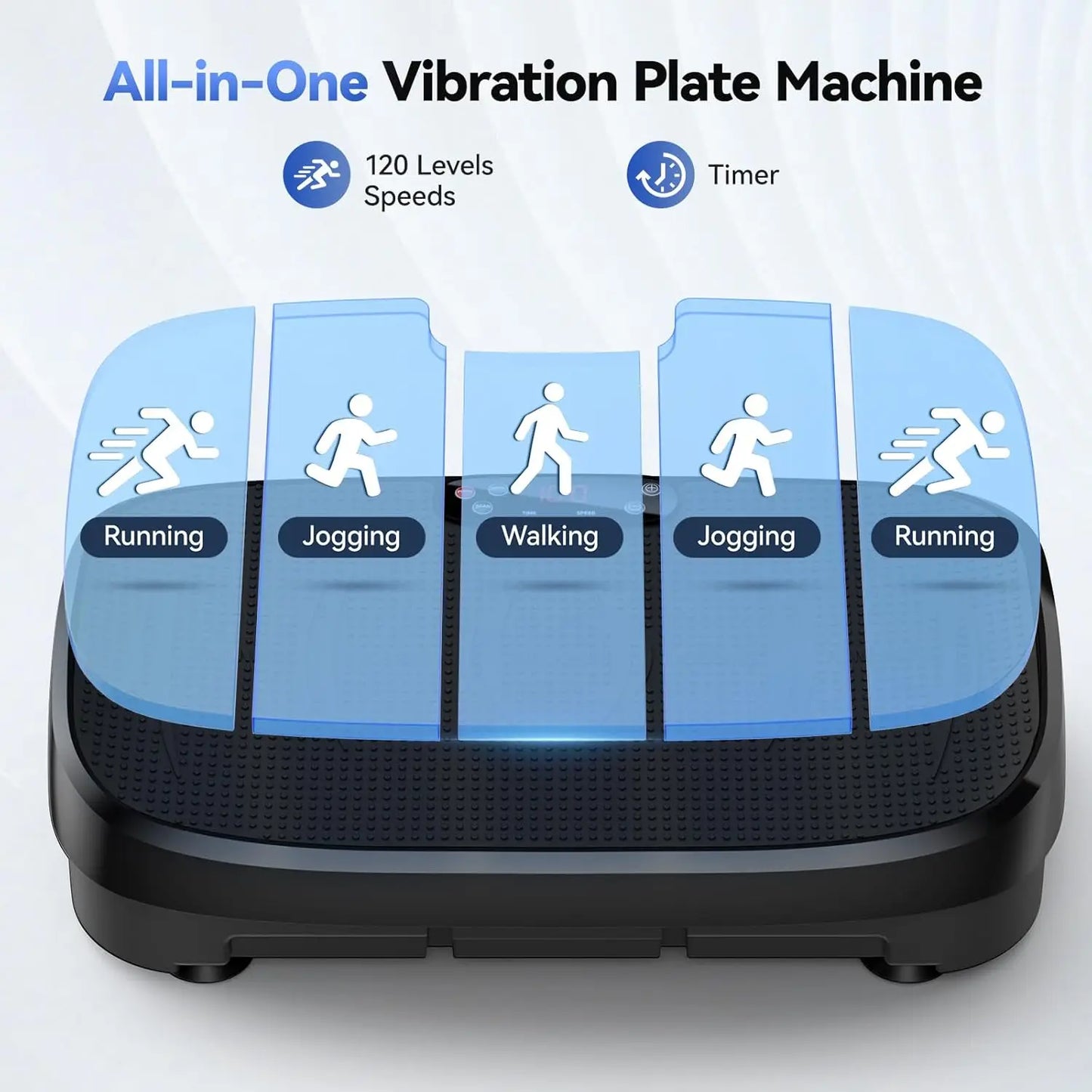 HTM Vibration Plate Bluetooth Full Body Workout