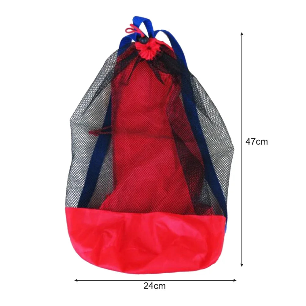 Shunmaii Beach Mesh Storage Bag For Kids Sand Toys