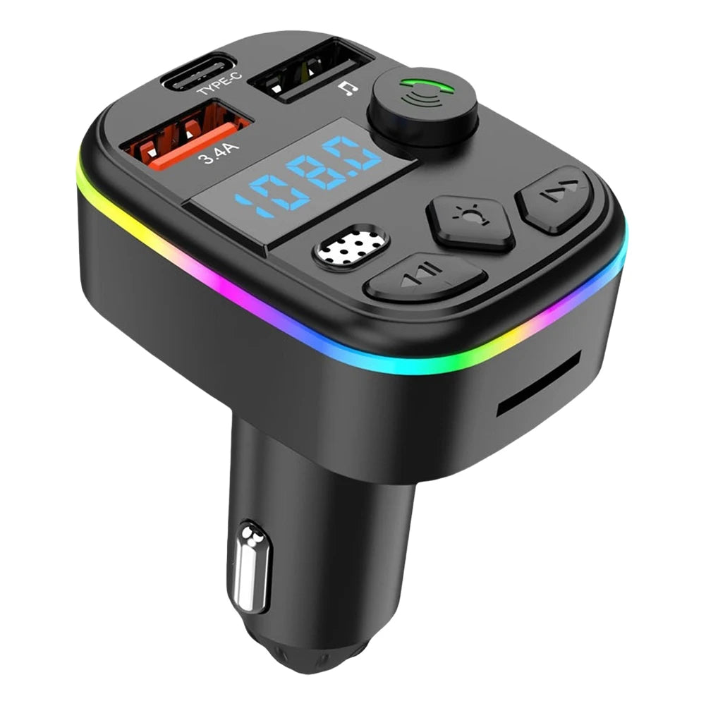 West Biking Hands Free Bluetooth Car FM Transmitter