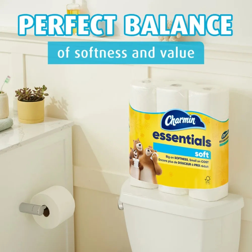 Bulk Toilet Paper 12 Mega Rolls 330 Sheets Per Roll