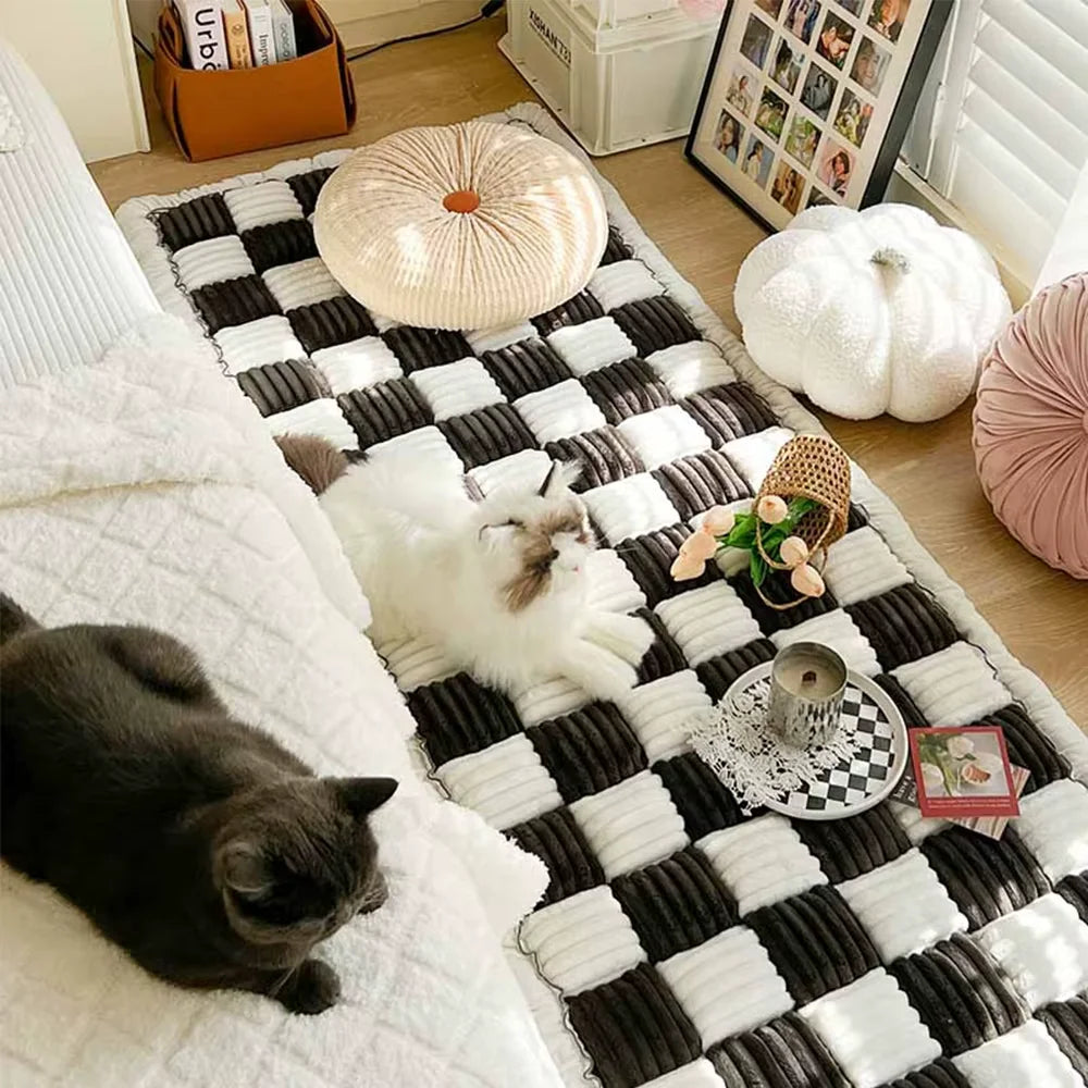 Anti Slip Washable Dog Bed Mat For Car Seat And Sofa Cover