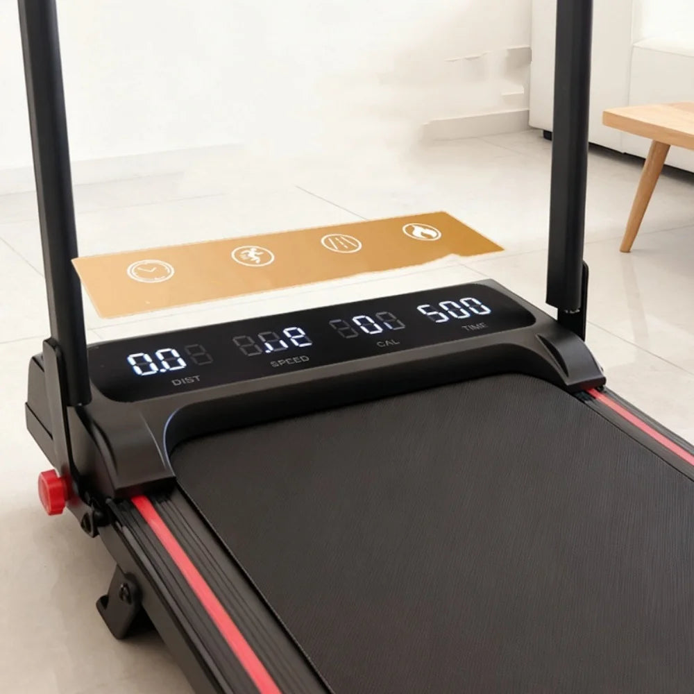 Driving Walking Pad With Bracket Silent Foldable Treadmill