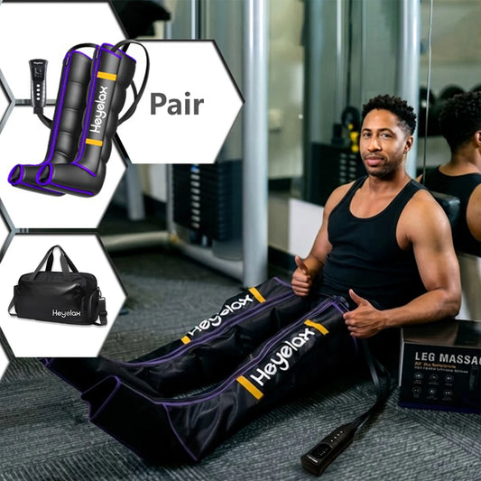 Heyelax Leg Compression Massager For Muscle Recovery